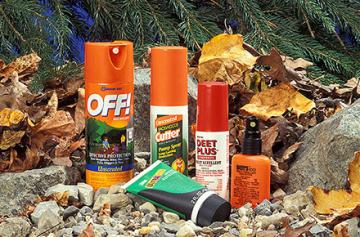 Insect repellents made from DEET