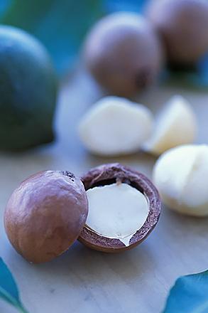 Macadamia nuts.
