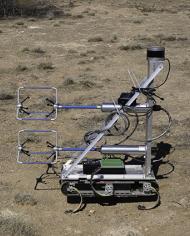 The Robot Hexapod (RHEX) with several different sensor attachments